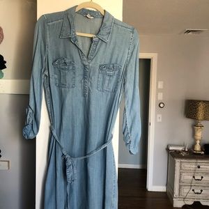 Denim dress